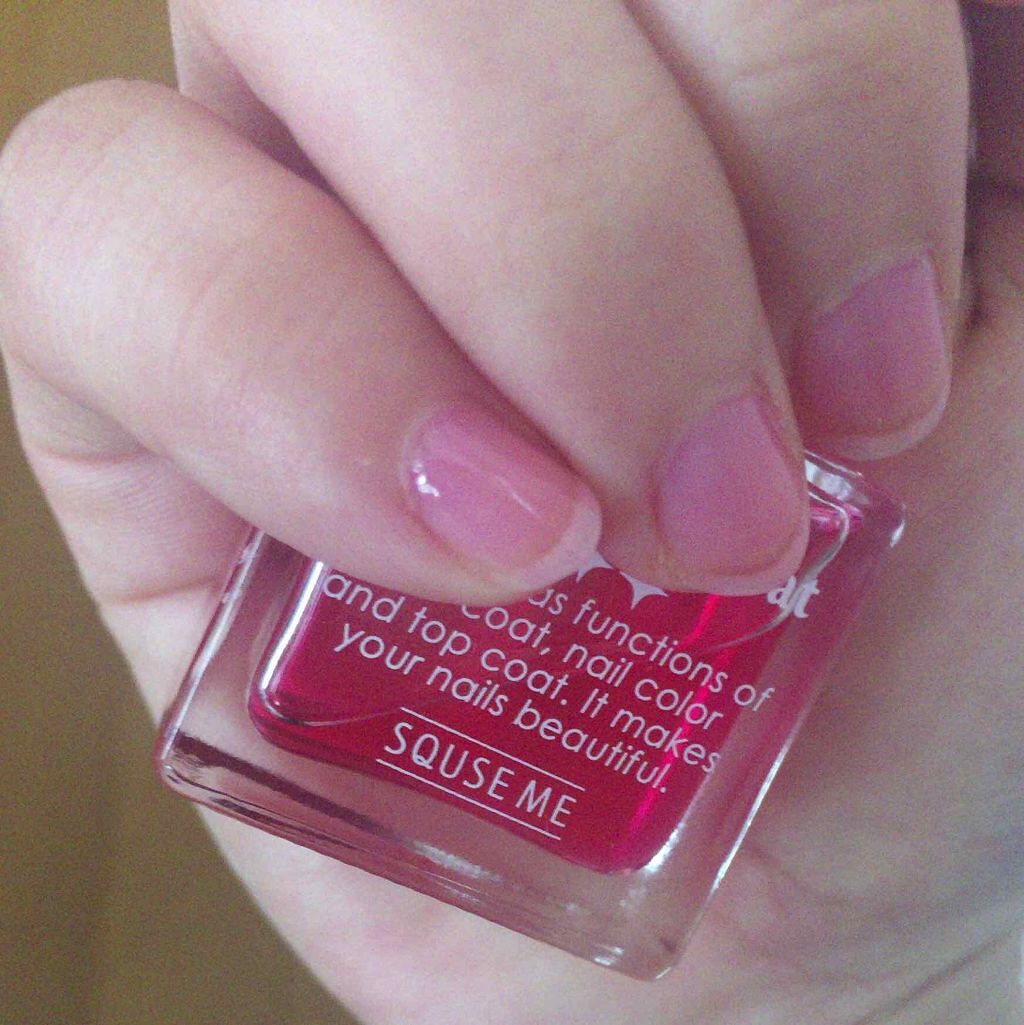 グロッシーコート/スキューズミー/オールインワンネイルを使ったクチコミ（2枚目）