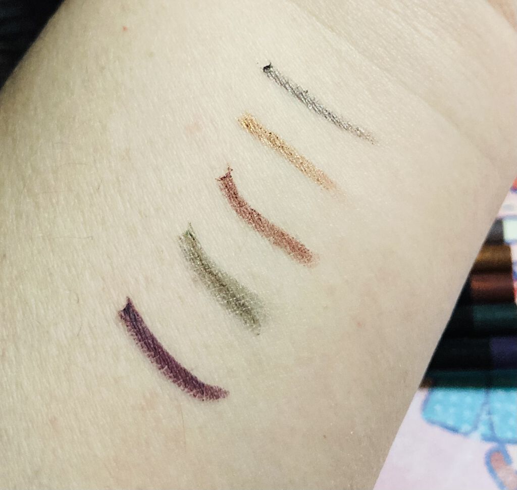  UR GLAM　GEL EYELINER/U R GLAM/ジェルアイライナーを使ったクチコミ（3枚目）