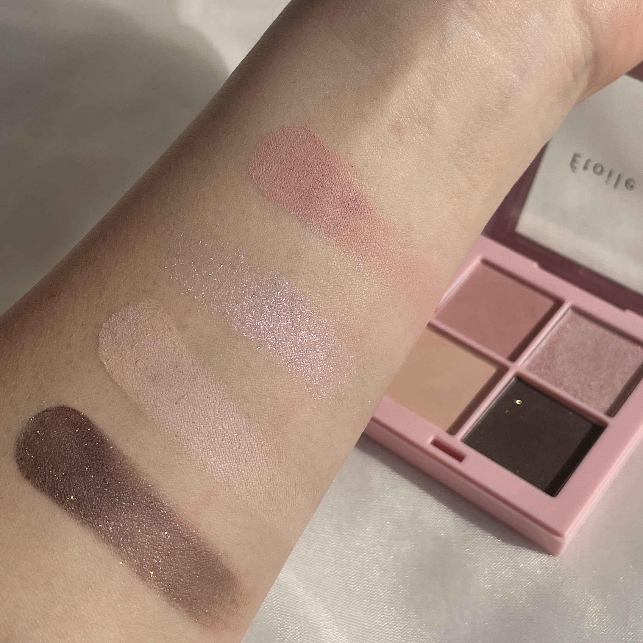  4色アイシャドウ/Étoile Rose/アイシャドウパレットを使ったクチコミ（3枚目）