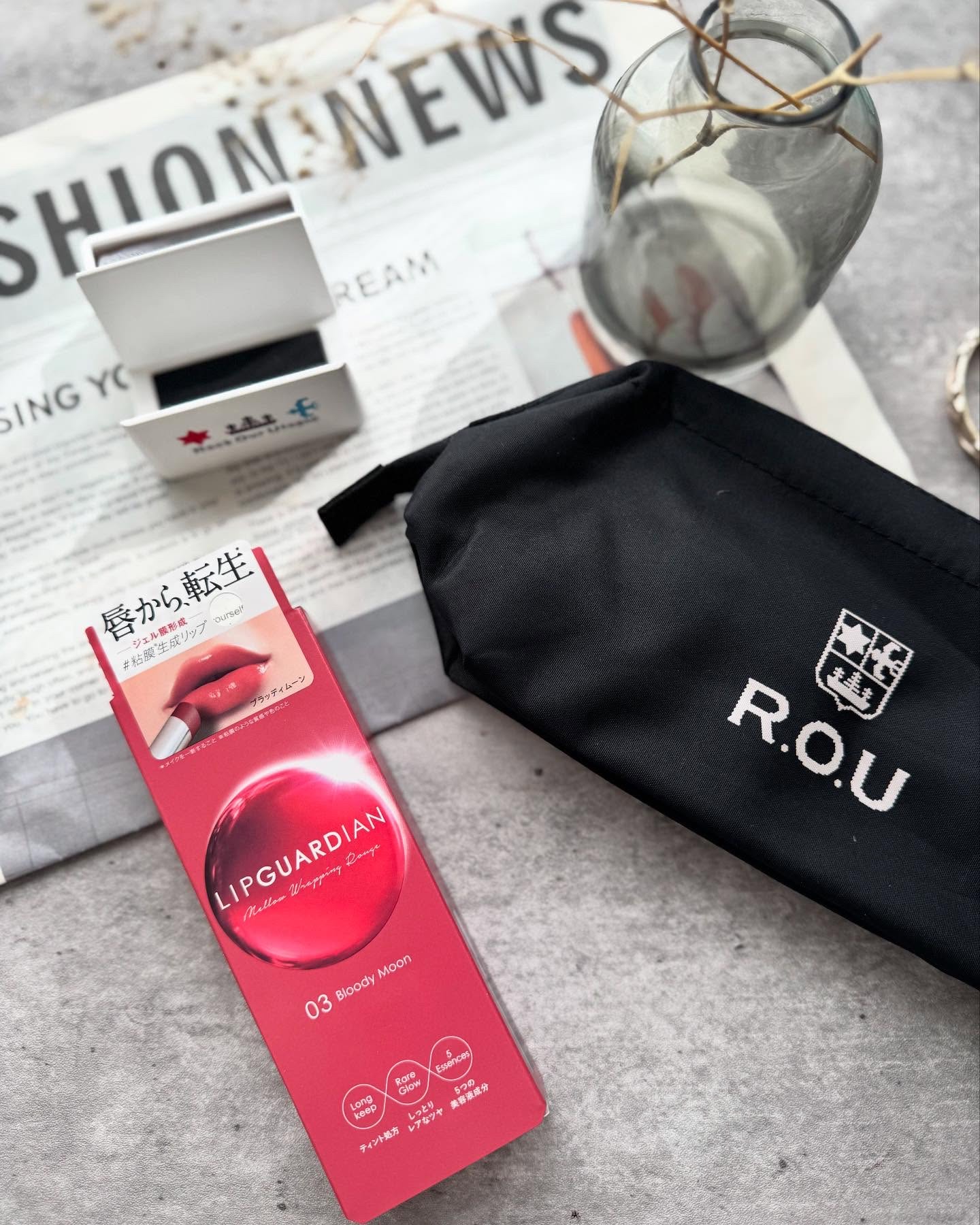 メロウラッピングルージュ/LIPGUARDIAN/口紅を使ったクチコミ（3枚目）