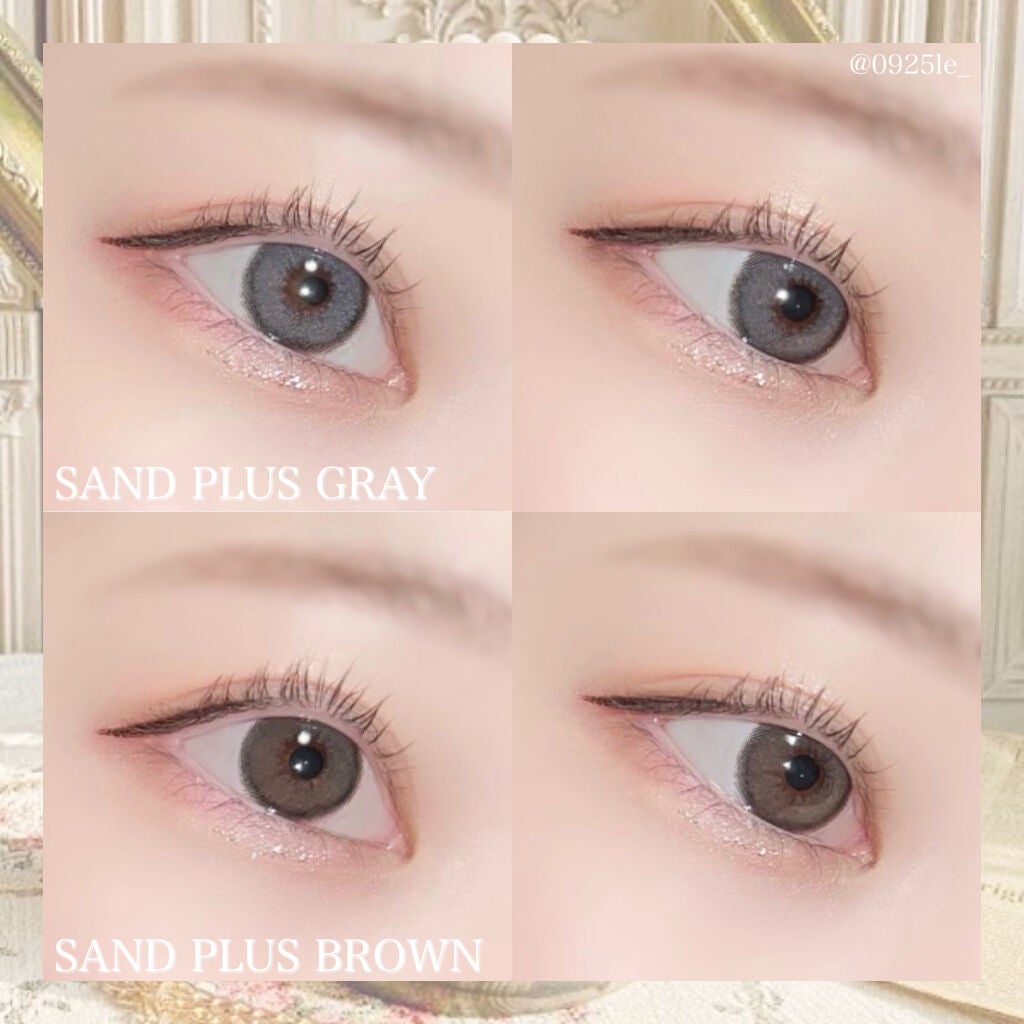 サンドシリーズ/LENSSIS/カラーコンタクトレンズを使ったクチコミ(2枚目)