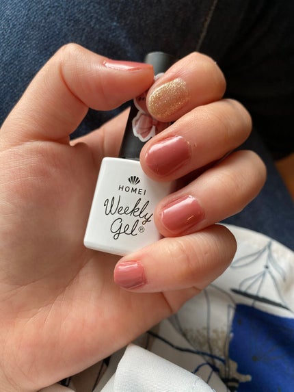 ウィークリージェル/HOMEI/ジェルネイルを使ったクチコミ(1枚目)