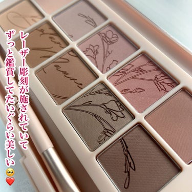 プロ アイ パレット 09 BOTANIC MAUVE(AD)/CLIO/パウダーアイシャドウを使ったクチコミ（3枚目）