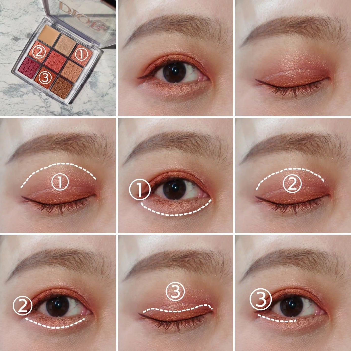 ディオール バックステージ アイ パレット/Dior/アイシャドウパレットを使ったクチコミ(4枚目)