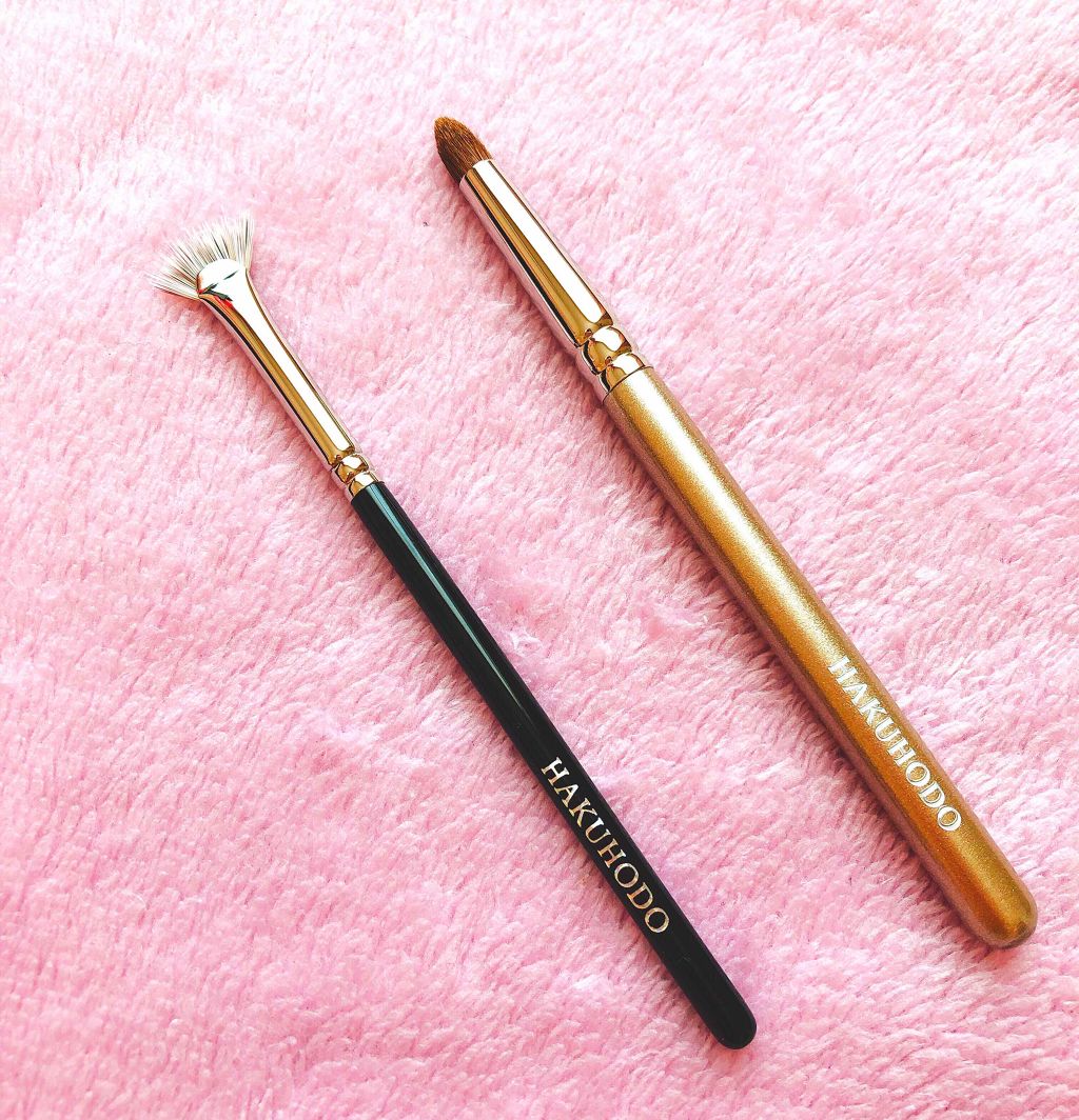 J4006 マスカラ 扇段/白鳳堂/メイクブラシを使ったクチコミ（1枚目）