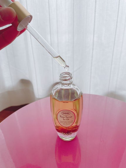 ローズセラムインオイル/SABON/フェイスオイルを使ったクチコミ(3枚目)