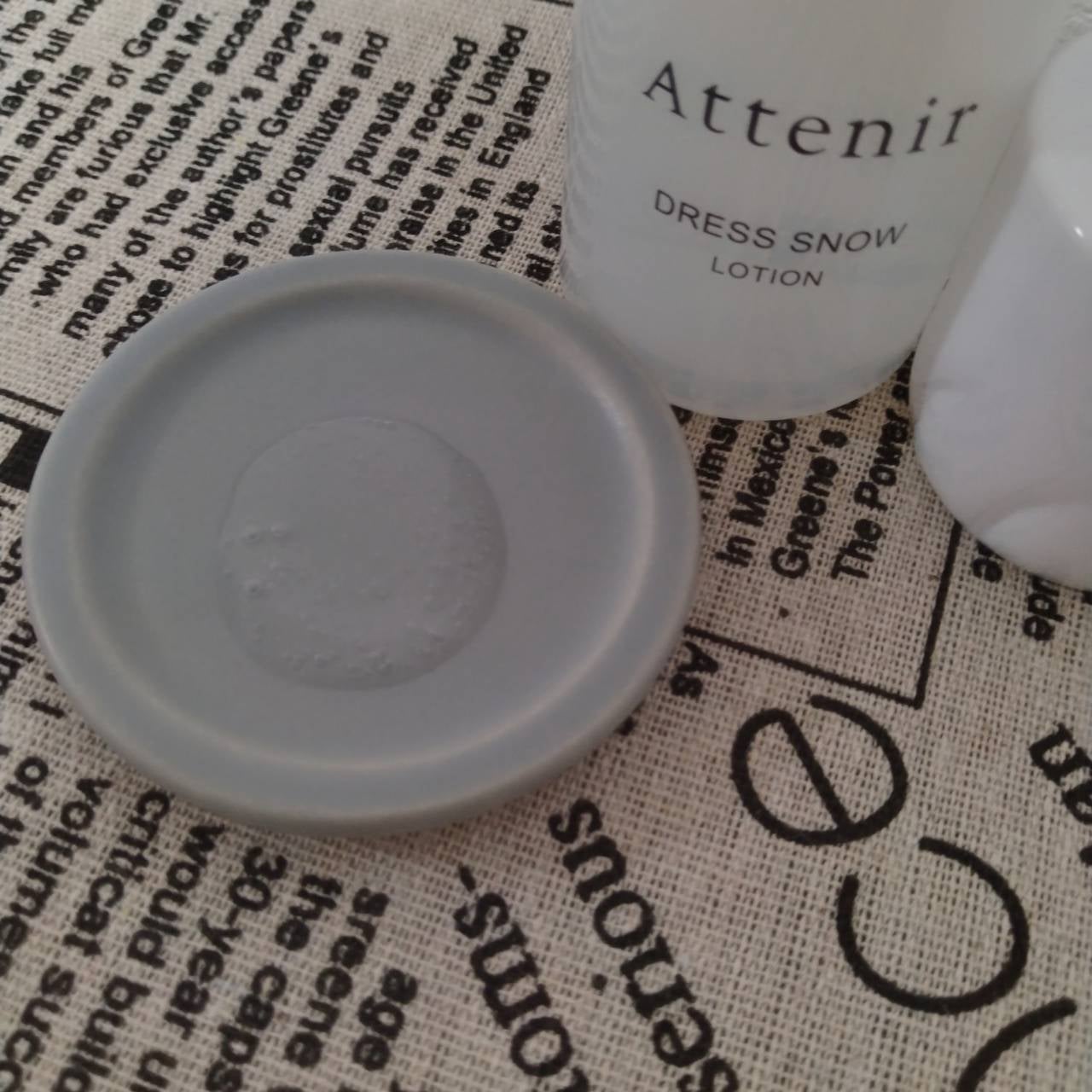 ドレススノー ローション【医薬部外品】 /アテニア/化粧水を使ったクチコミ(7枚目)