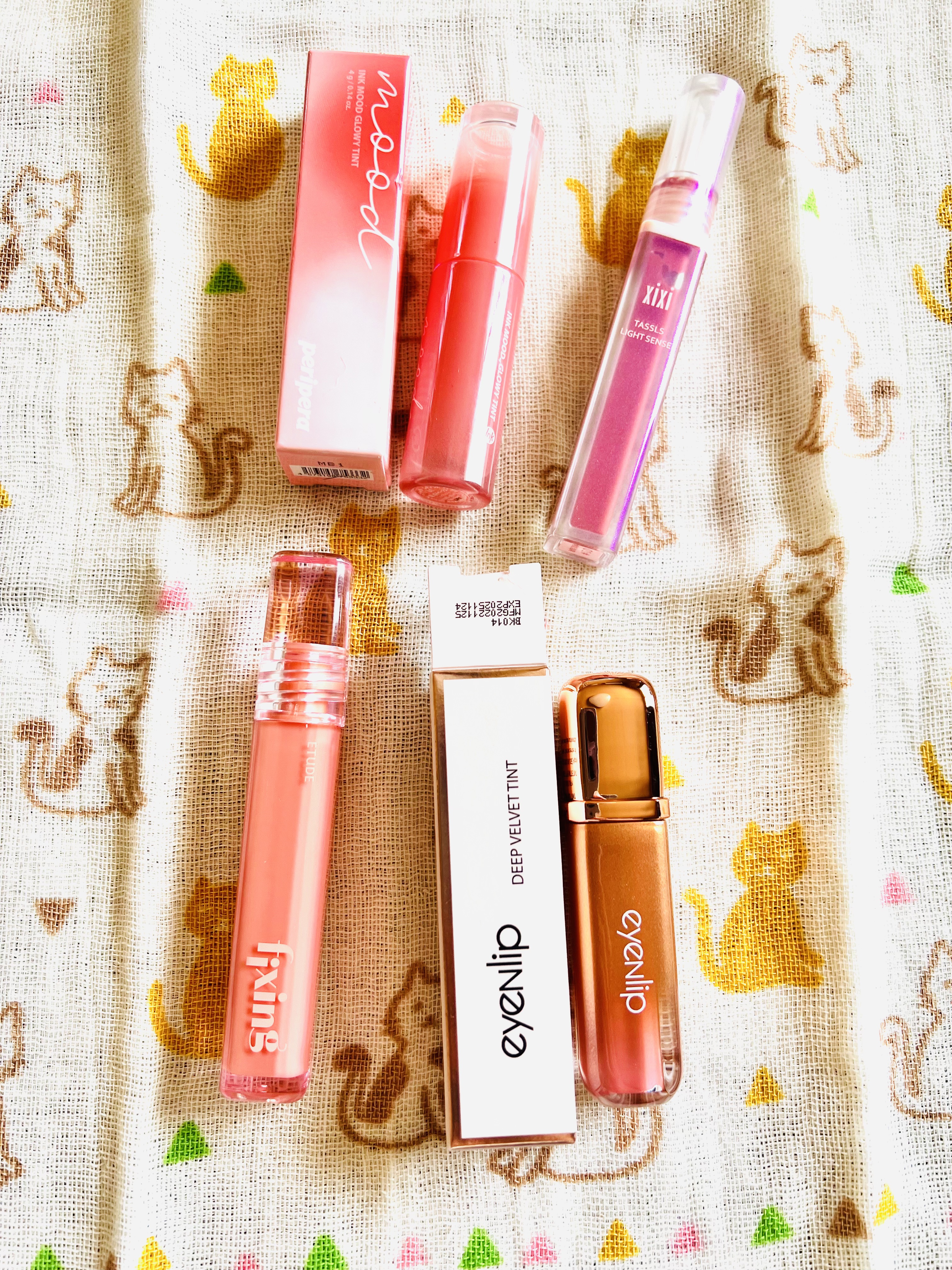 グロウ フィクシングティント/ETUDE/リップティントを使ったクチコミ（1枚目）