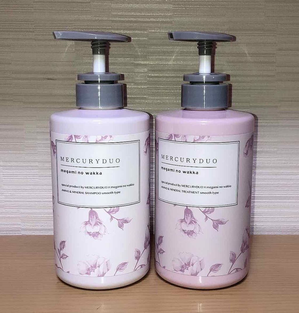 MERCURYDUO シャンプー【スムース】・トリートメント【スムース】 シャンプー（スムースタイプ）/R&/市販シャンプーを使ったクチコミ（1枚目）