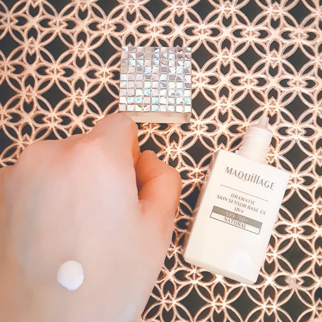 ドラマティックスキンセンサーベース EX UV+/マキアージュ/化粧下地を使ったクチコミ（2枚目）