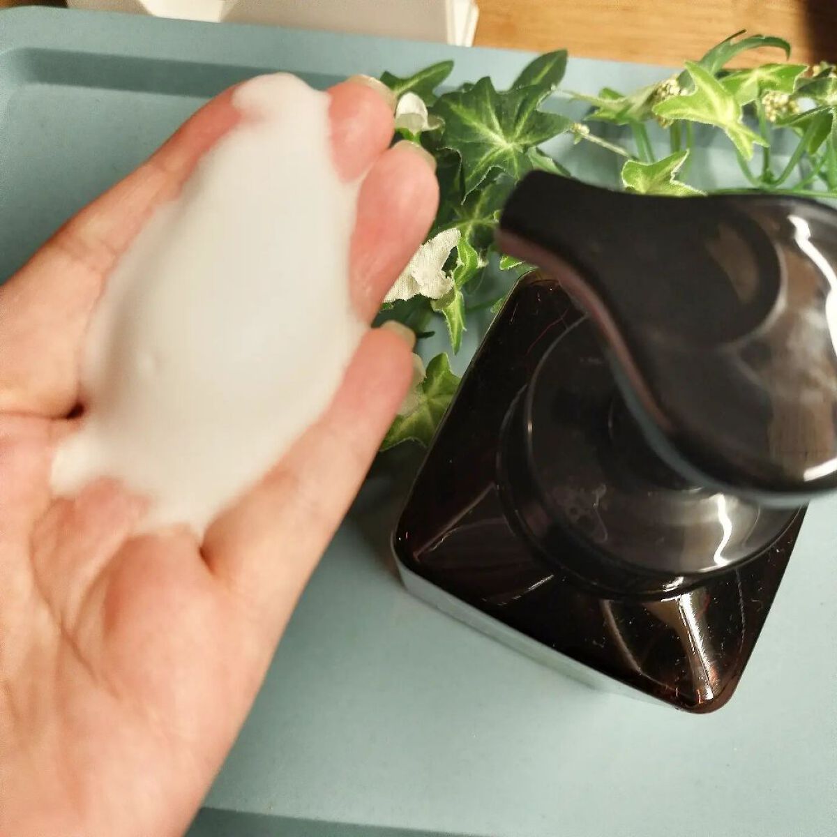 ウォシュボン ハーバル薬用ハンドソープ/サラヤ/ハンドソープを使ったクチコミ（2枚目）