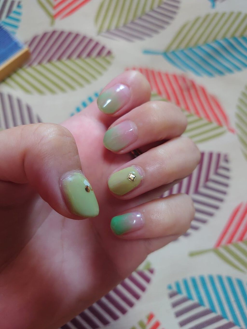 Gel Nail/セリア/ジェルネイルを使ったクチコミ（3枚目）