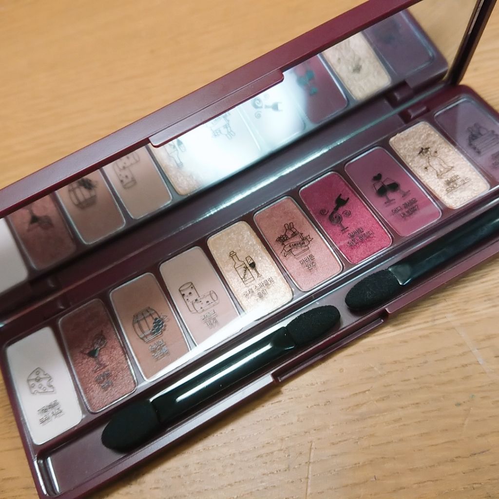 プレイカラー アイシャドウ/ETUDE/アイシャドウパレットを使ったクチコミ（2枚目）