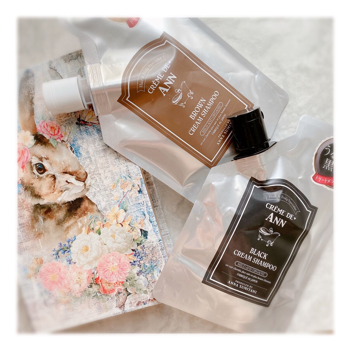 ブラッククリームシャンプー/creme de Ann/市販シャンプーを使ったクチコミ(1枚目)