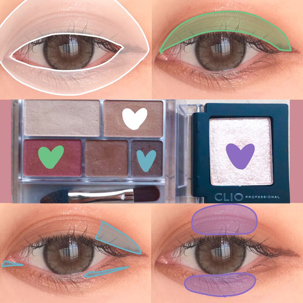 パーフェクトマルチアイズ/キャンメイク/アイシャドウパレットを使ったクチコミ(2枚目)