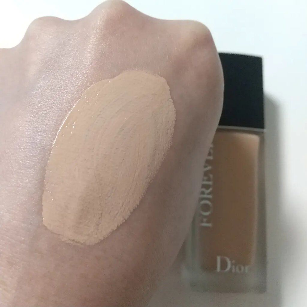 【旧】ディオールスキン フォーエヴァー フルイド マット 1N ニュートラル/Dior/リキッドファンデーションを使ったクチコミ（2枚目）