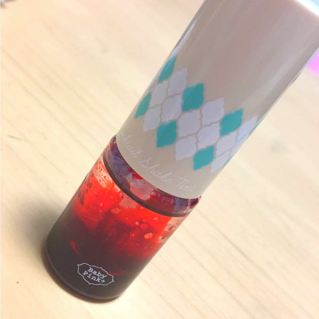 カクテルシェイクティント/ベビーピンク/リップティントを使ったクチコミ（1枚目）