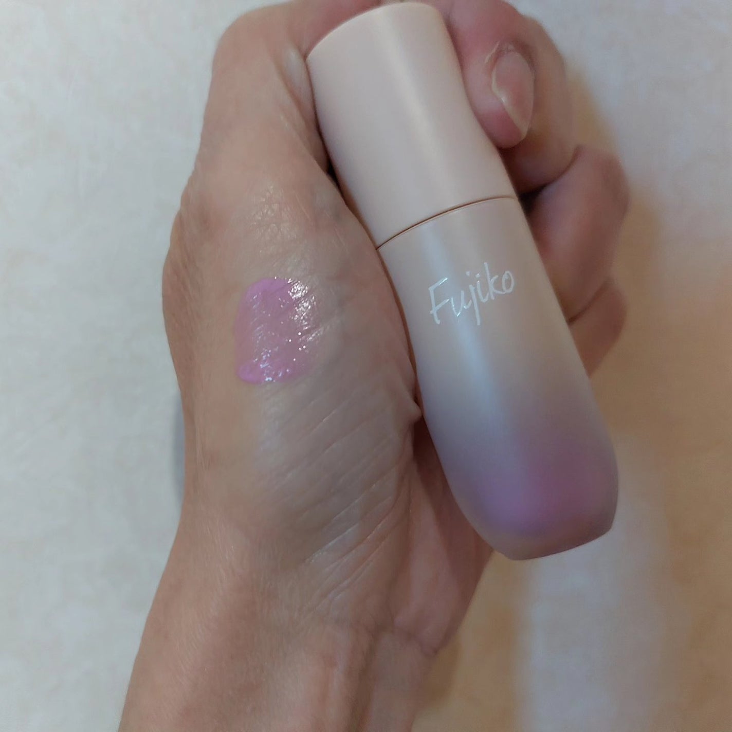 ⽔彩チーク/Fujiko/リキッドチークを使ったクチコミ(2枚目)