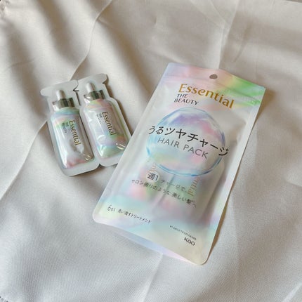ザビューティ うるツヤチャージヘアパック/エッセンシャル/ヘアマスク・ヘアパックを使ったクチコミ(2枚目)