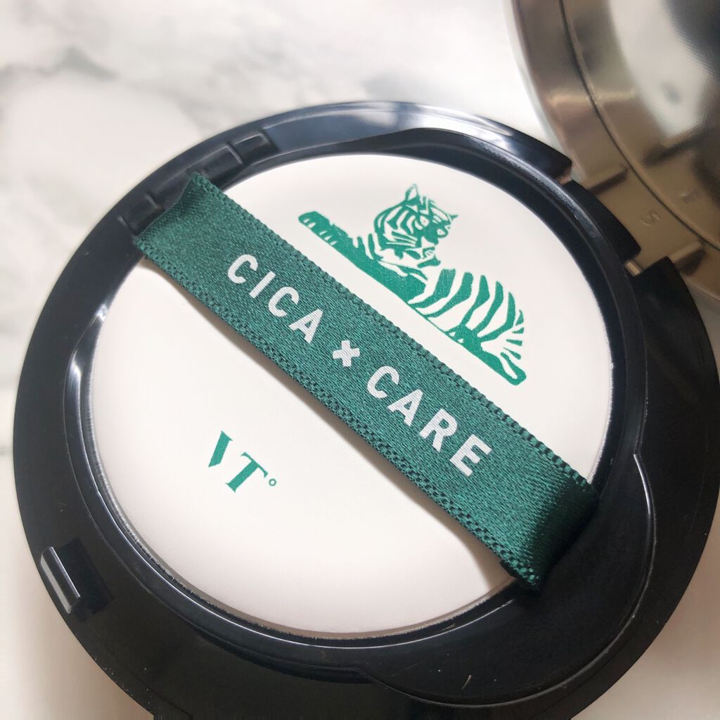 CICAレッドネスカバークッション/VT/クッションファンデーションを使ったクチコミ(2枚目)