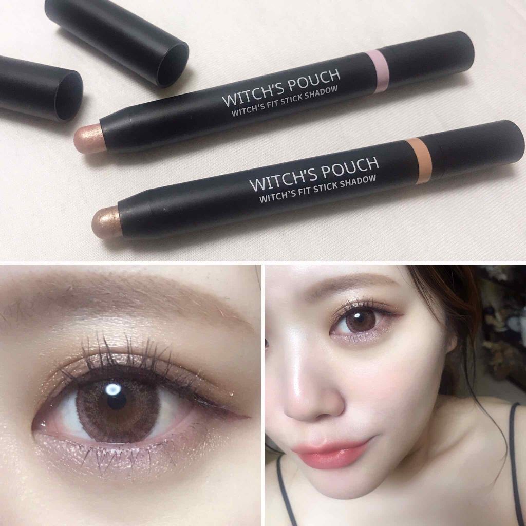 ウィッチズ フィットスティックシャドウ 02 ヌード/Witch's Pouch/スティックアイシャドウを使ったクチコミ（1枚目）