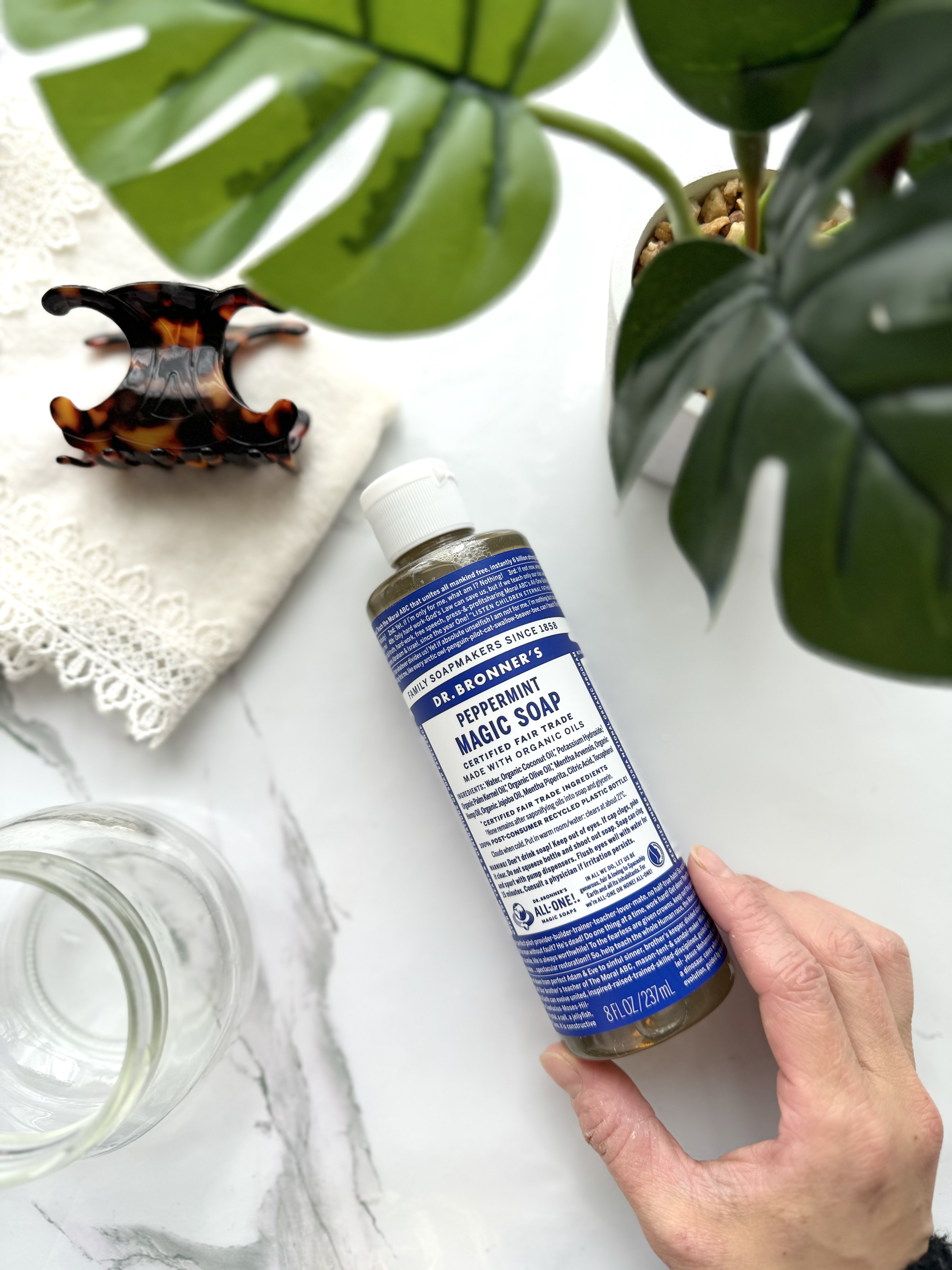 マジックソープ ペパーミント 237ml/ドクターブロナー/ボディソープを使ったクチコミ（2枚目）