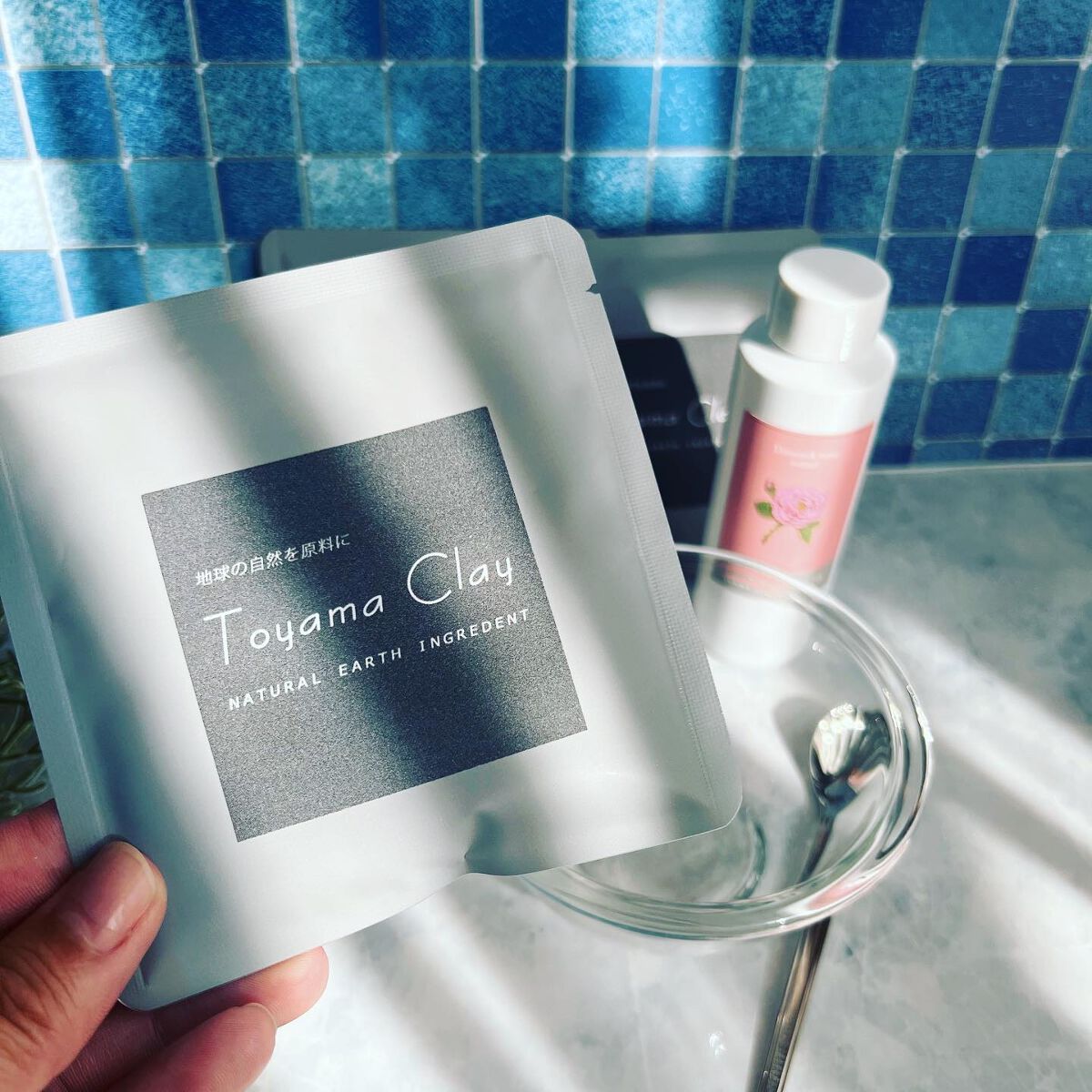 トヤマクレイパウダー/Toyama Clay/洗い流すパック・マスクを使ったクチコミ(4枚目)