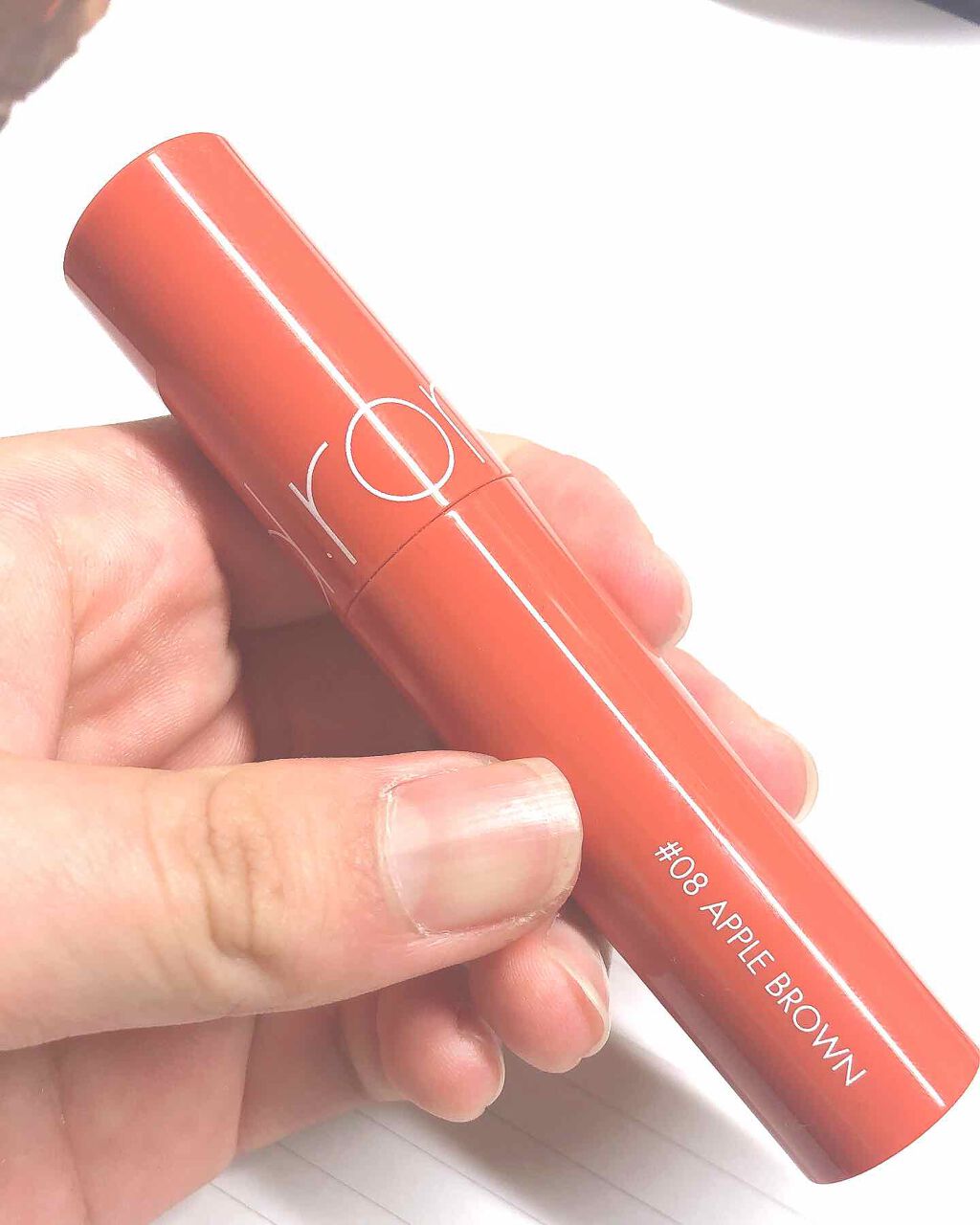 ジューシーラスティングティント/rom&nd/リップティントを使ったクチコミ（1枚目）