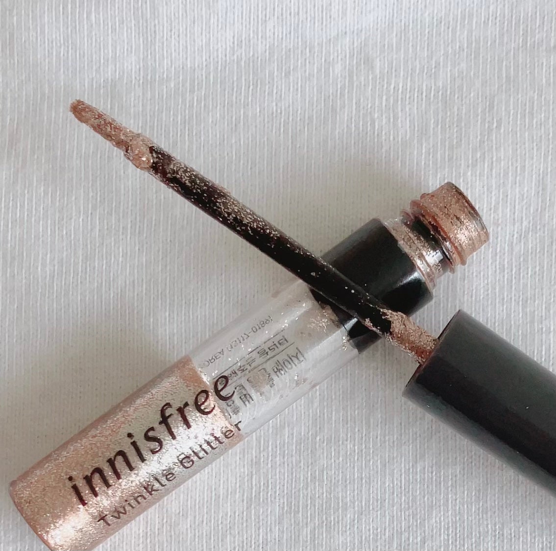 トゥインクル グリッター/innisfree/リキッドアイライナーを使ったクチコミ(3枚目)