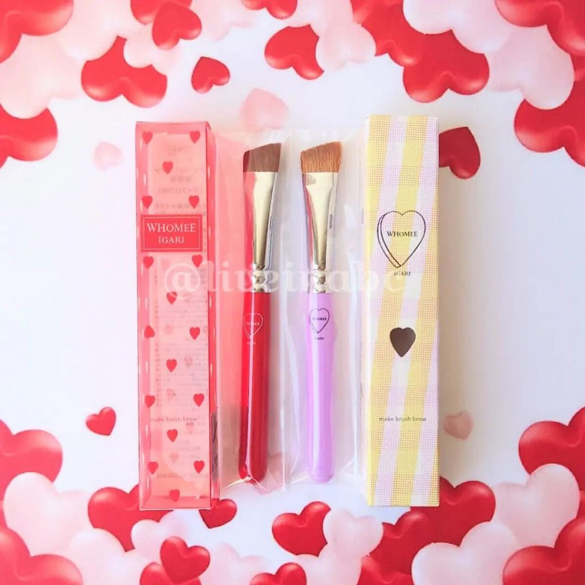 フーミー　アイブロウブラシ 熊野筆/WHOMEE/メイクブラシを使ったクチコミ（2枚目）