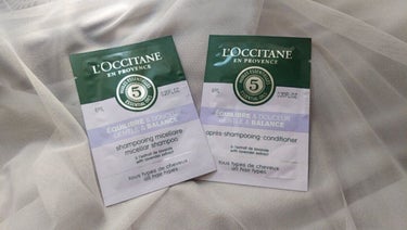 ファイブハーブス バランシングシャンプー／コンディショナー/L'OCCITANE/シャンプー・コンディショナーを使ったクチコミ（1枚目）