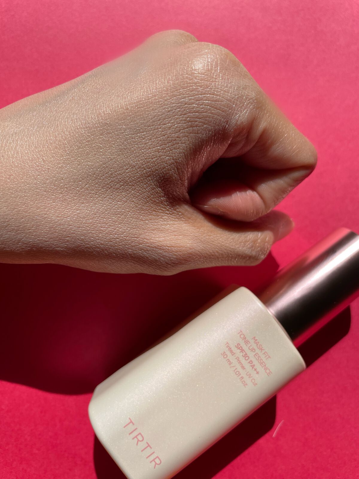 マスクフィットトーンアップエッセンス/TIRTIR(ティルティル)/化粧下地を使ったクチコミ（3枚目）