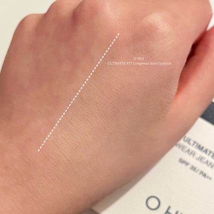 アルティメットフィット ロングウェアデニムクッション/OHUI/クッションファンデーションを使ったクチコミ(4枚目)