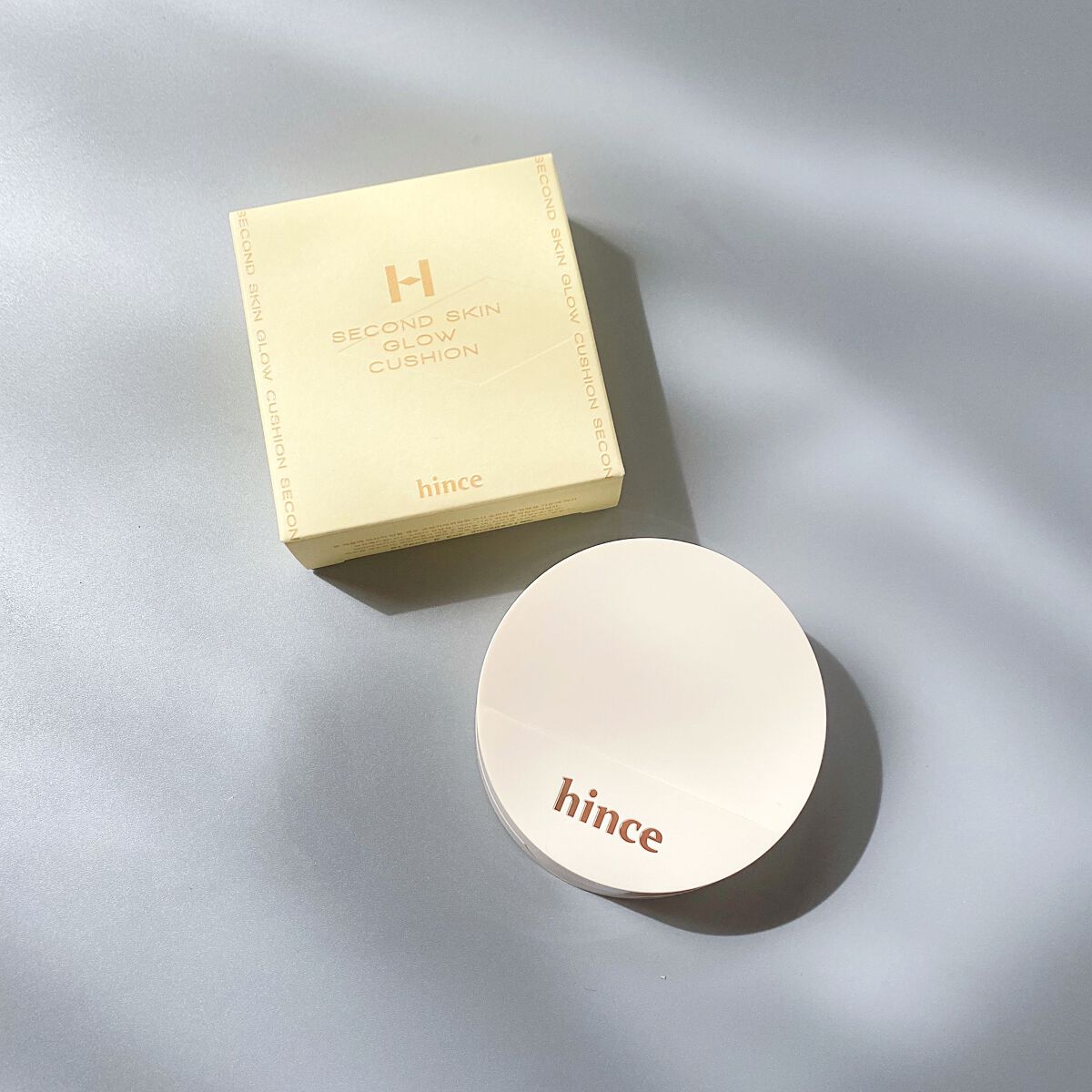 セカンドスキングロウクッション/hince/クッションファンデーションを使ったクチコミ（1枚目）