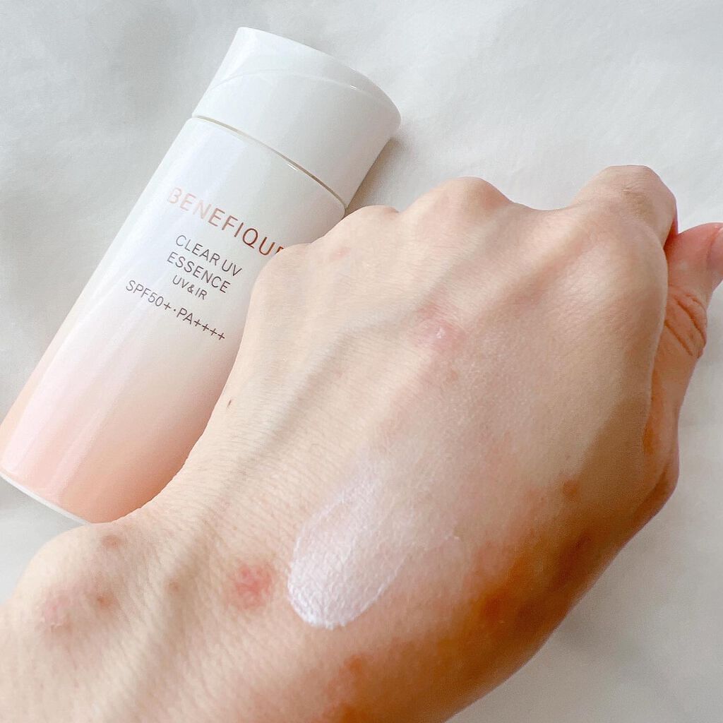 ベネフィーク クリア UV エッセンス（ＵＶ＆ＩＲ）/BENEFIQUE/日焼け止めローションを使ったクチコミ（3枚目）