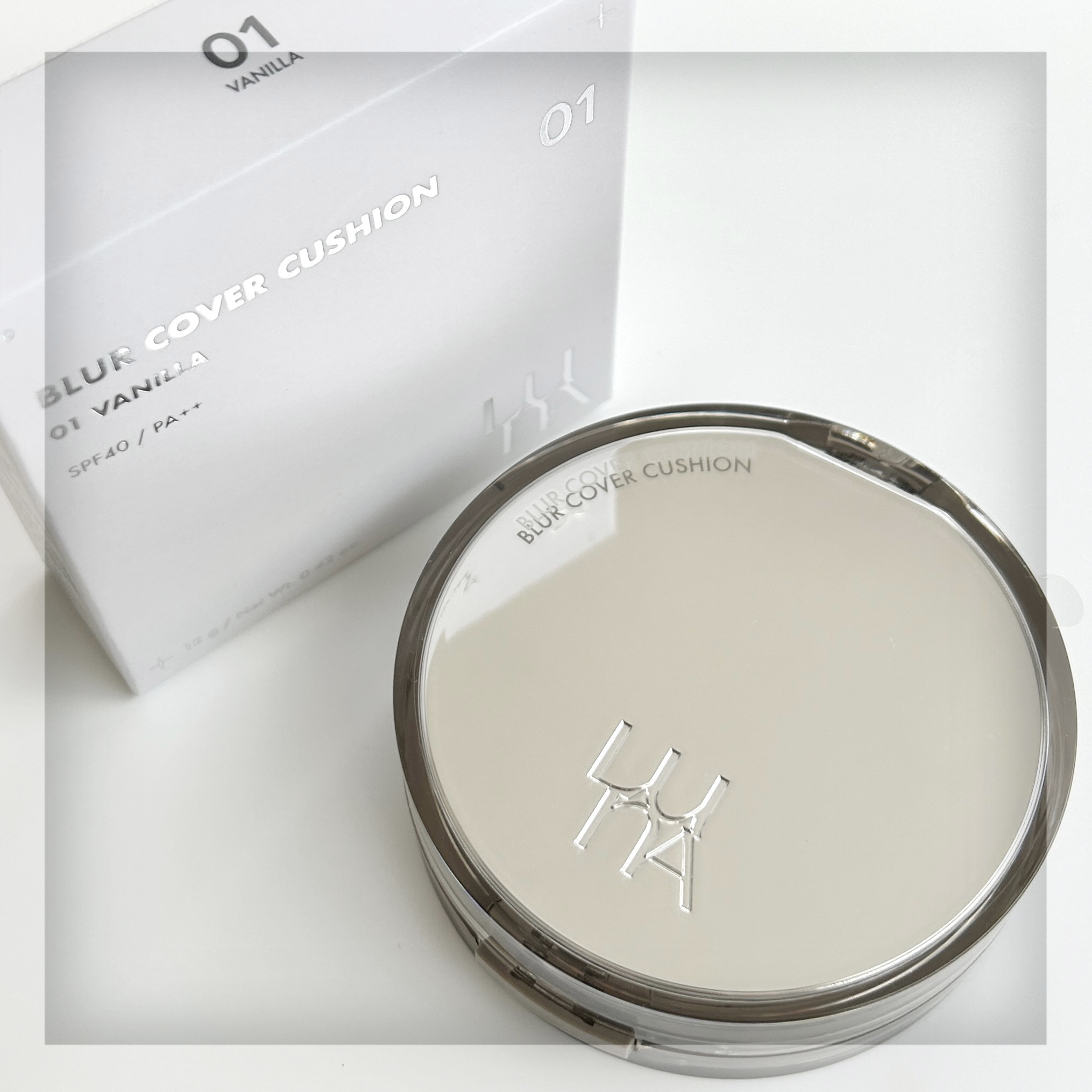 ブラーカバークッション/LUNA/クッションファンデーションを使ったクチコミ（1枚目）