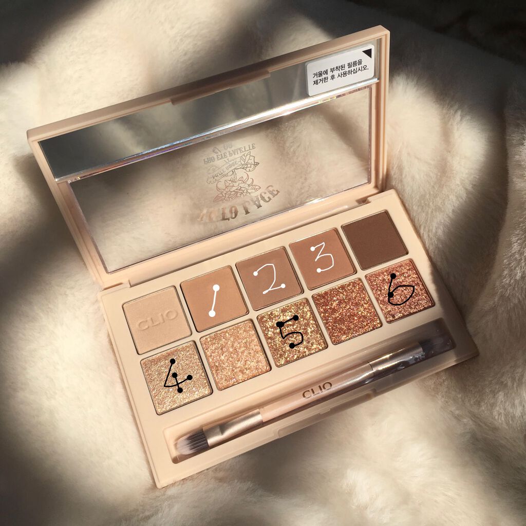 プロ アイ パレット/CLIO/アイシャドウパレットを使ったクチコミ（2枚目）