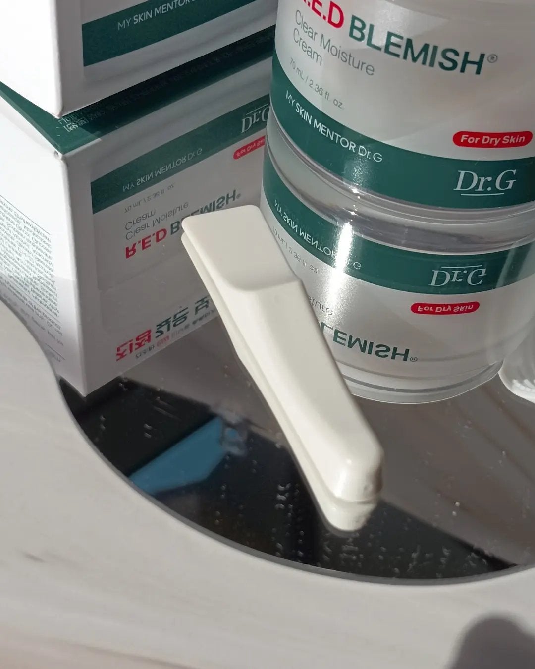 レッドブレミッシュ クリアモイスチャークリーム/Dr.G/フェイスクリームを使ったクチコミ(2枚目)