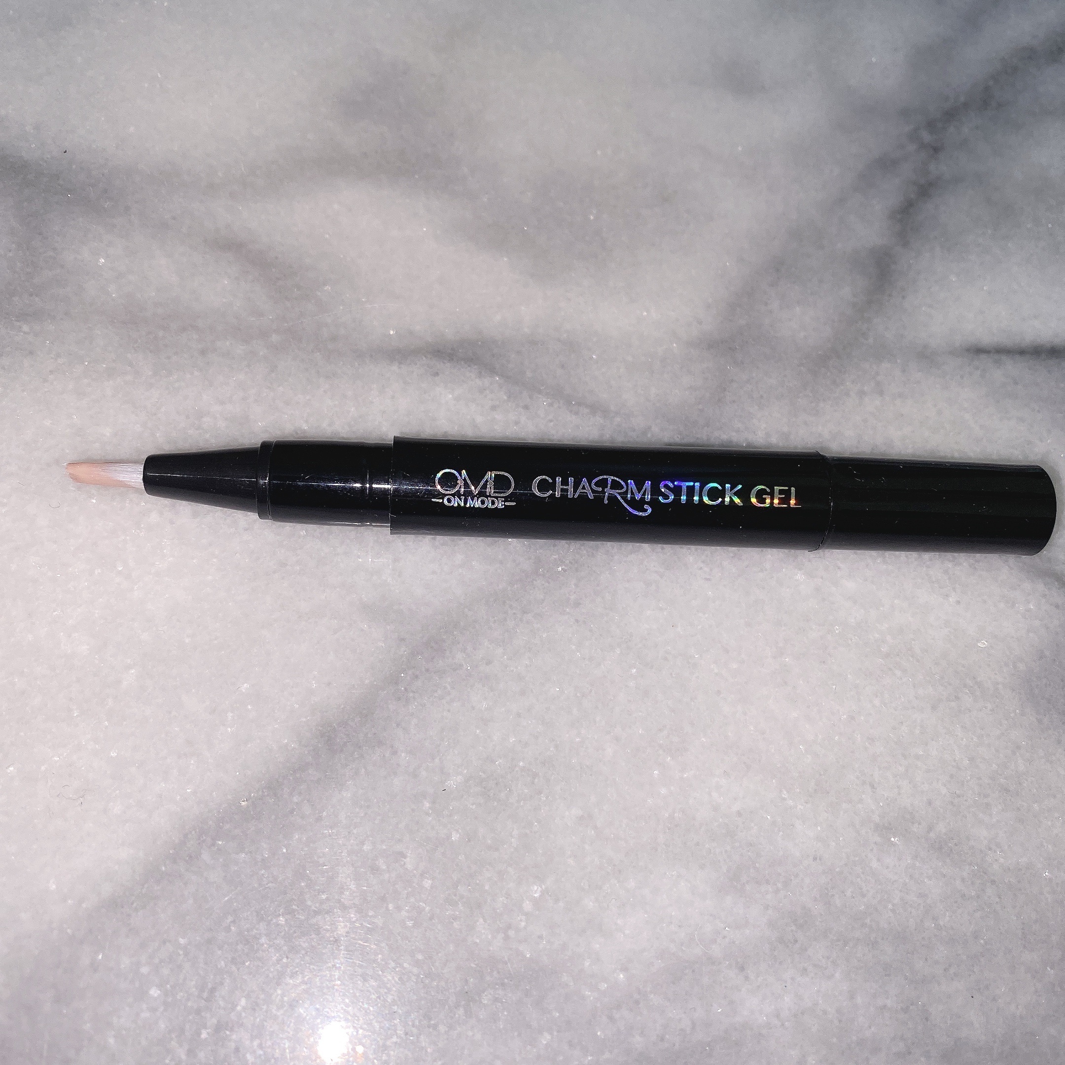 チャームスティックジェル S-3 トゥインクルラベンダー/OMD/オールインワンネイルを使ったクチコミ（3枚目）