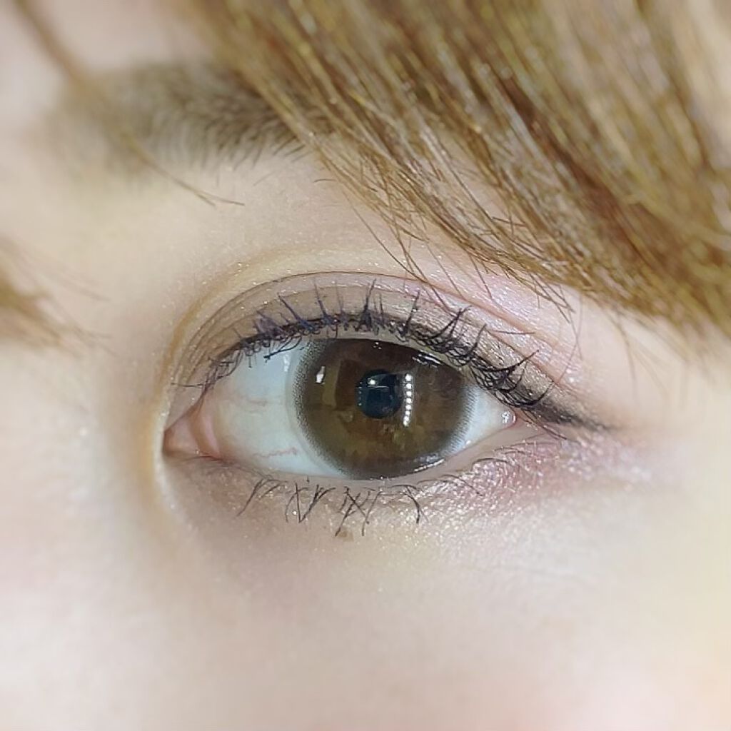 Chu's me 1day ベイビーブラウン/Chu's me/ワンデー（１DAY）カラコンを使ったクチコミ（1枚目）