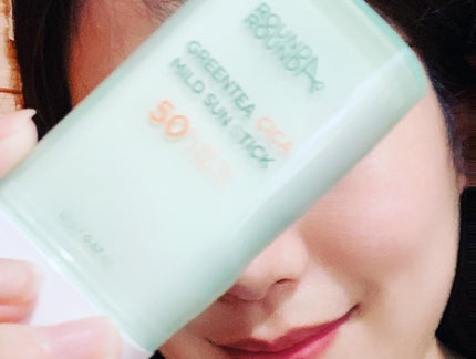 グリーンティー CICA マイルド サンスティック/ラウンドアラウンド/日焼け止めスティックを使ったクチコミ(3枚目)