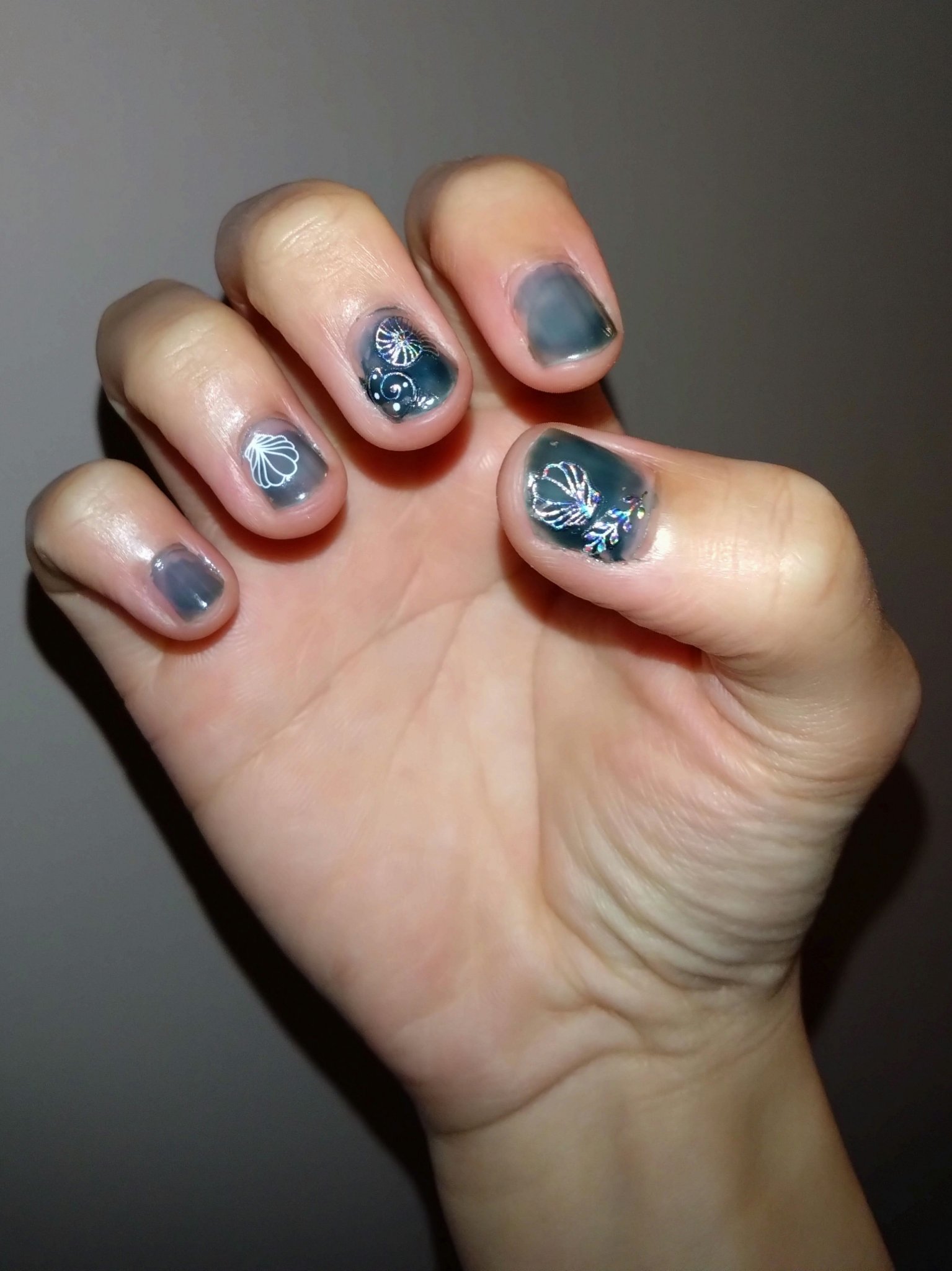 ムードペブルネイル/rom&nd/マニキュアを使ったクチコミ（3枚目）