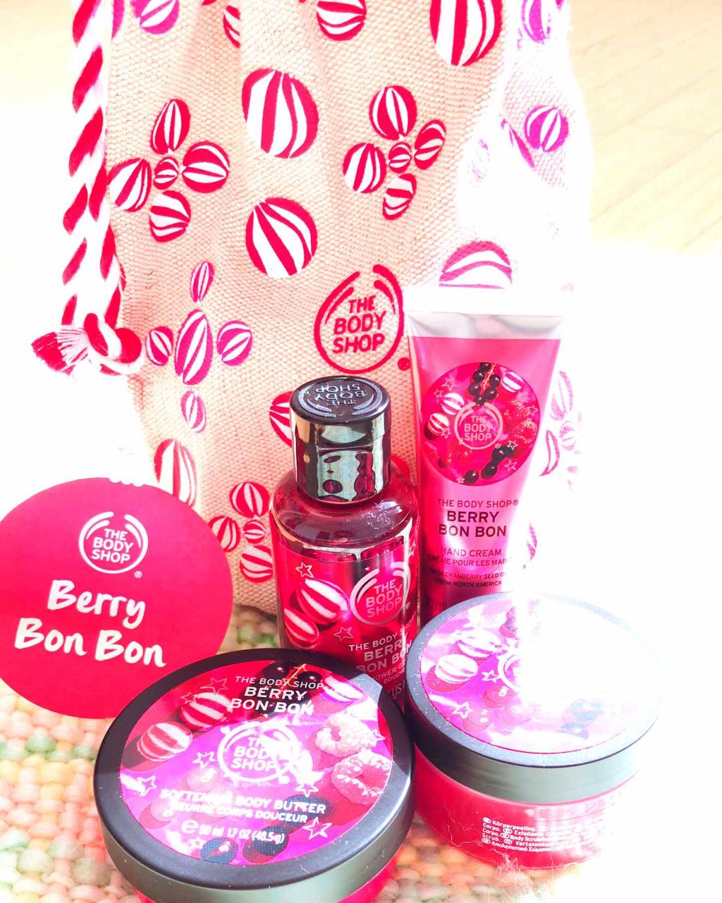 ベリーボンボントレジャーバック/THE BODY SHOP/その他キットセットを使ったクチコミ（1枚目）