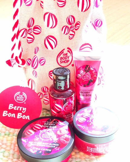 ベリーボンボントレジャーバック/THE BODY SHOP/その他キットセットを使ったクチコミ(1枚目)