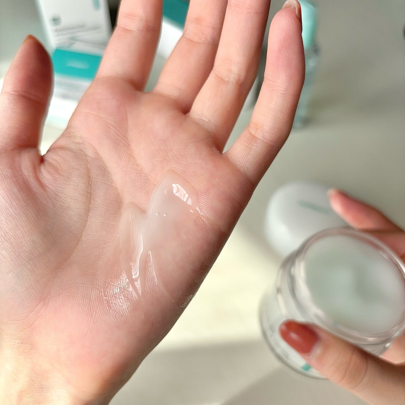 1番 塗るパントテン酸スージングクリーム/numbuzin/フェイスクリームを使ったクチコミ(7枚目)