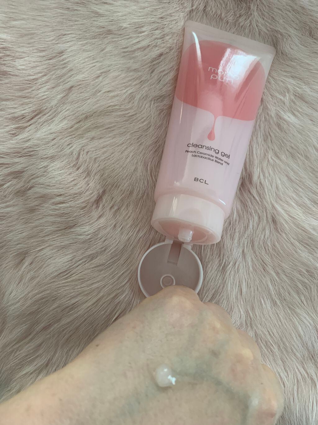 S on LIPS 「ももぷり 潤いクレンジングジェル乳酸菌と桃セラミド含有のクレン..」(3枚目)