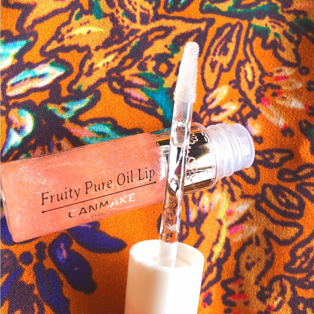 フルーティーピュアオイルリップ/キャンメイク/リップグロスを使ったクチコミ（3枚目）