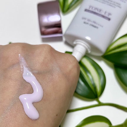 ダルバ ウォータフル トーンアップ サンクリーム(パープル)/ダルバ/日焼け止めクリームを使ったクチコミ(3枚目)