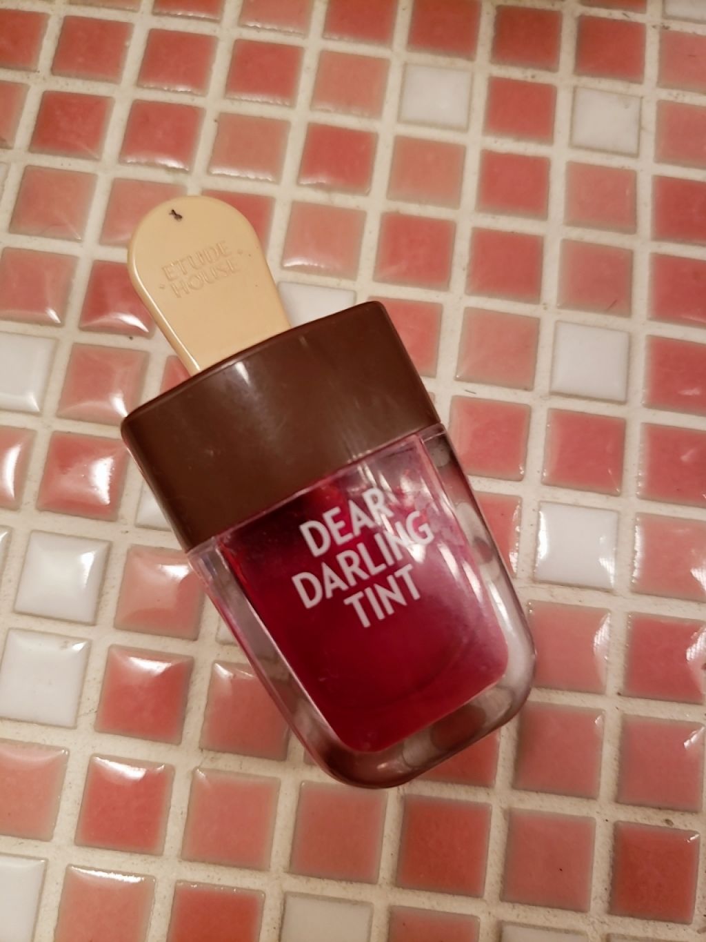 ディアダーリン ウォータージェルティント (アイスティント)/ETUDE/口紅を使ったクチコミ(1枚目)