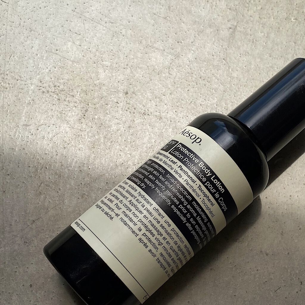イソップ  プロテクションボディローション/Aesop/日焼け止めローションを使ったクチコミ（1枚目）
